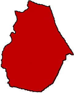 Mapa del municipio de Lepaera, Lempira